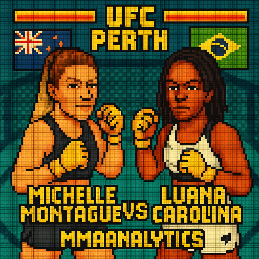 Michelle Montague vs Luana Carolina - UFC Perth